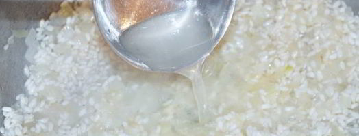 ризотто с курицей и пармезаном. Шаг 8