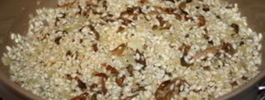ризотто с лисичками. Шаг 6