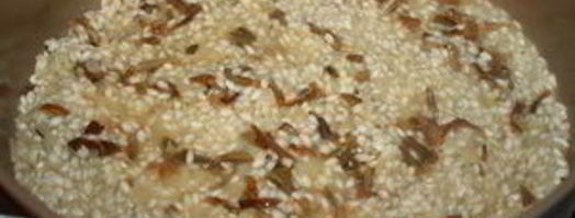 ризотто с лисичками. Шаг 7