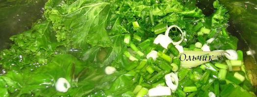 ризотто с мангольдом и сыром. Шаг 2