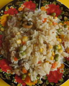 Ризотто с морепродуктами в мультиварке