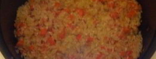 ризотто с морепродуктами в мультиварке. Шаг 4