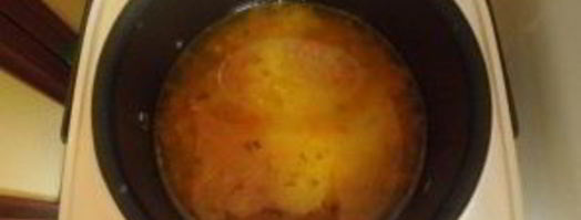 ризотто с морепродуктами в мультиварке. Шаг 6