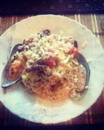 Ризотто с морепродуктами