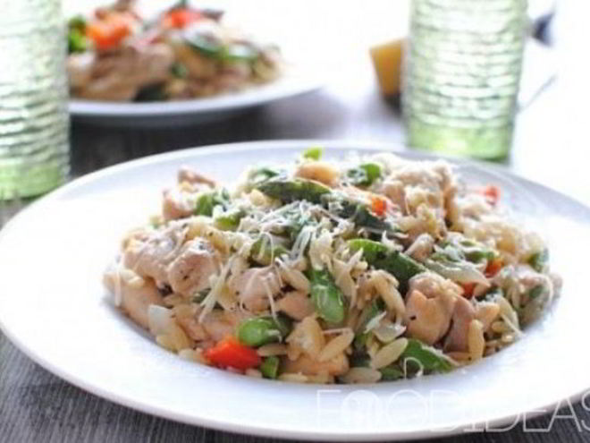 Рецепт ризотто с овощами