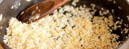 ризотто с шафраном и креветками. Шаг 6