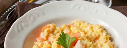 ризотто с шафраном и креветками. Шаг 14