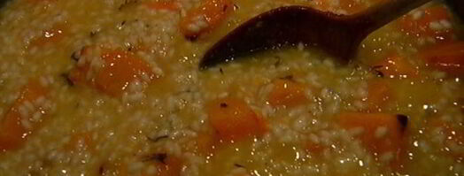 ризотто с тыквой и вермутом. Шаг 11