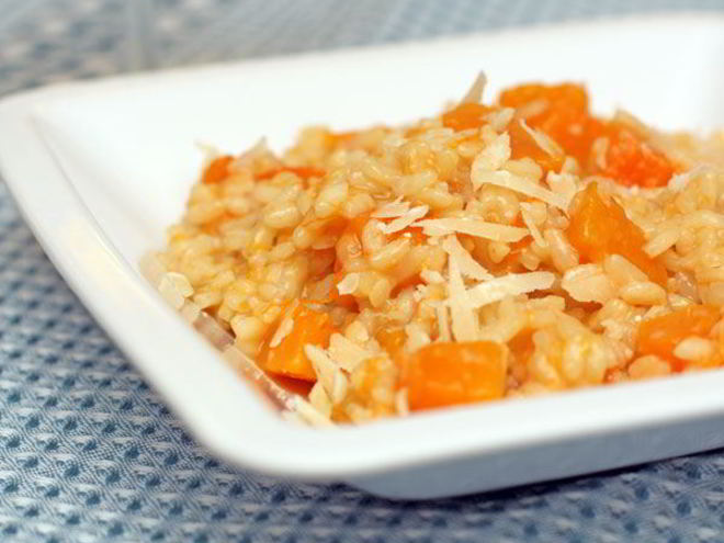 Рецепт ризотто с тыквой