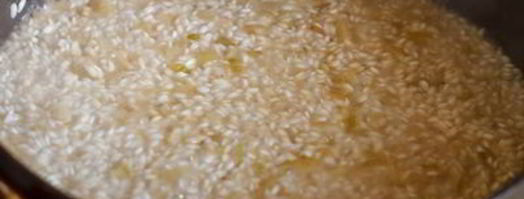 ризотто с уткой и молодым горошком. Шаг 5