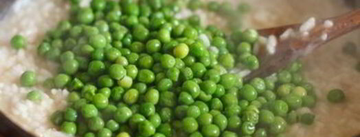 ризотто с уткой и молодым горошком. Шаг 16