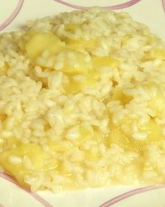Ризотто с яблоками