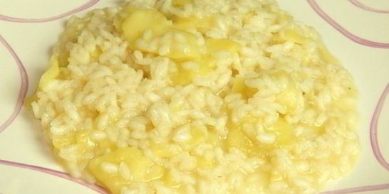 Ризотто с яблоками
