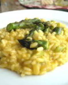 Ризотто со спаржей