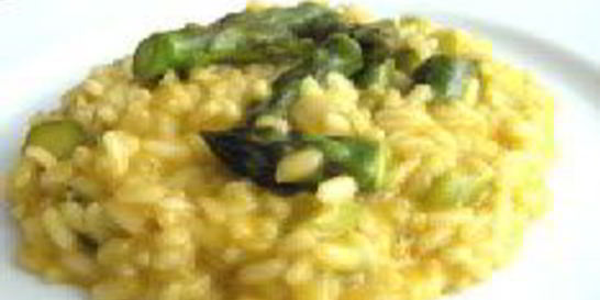 Ризотто со спаржей