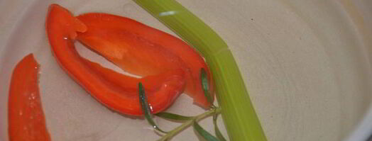 ризотто со свеклой и стейками. Шаг 7