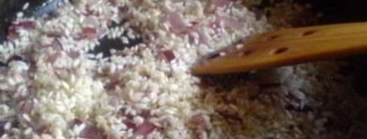 ризотто весеннее с редисом. Шаг 3