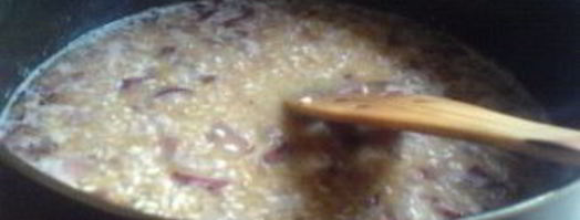 ризотто весеннее с редисом. Шаг 5