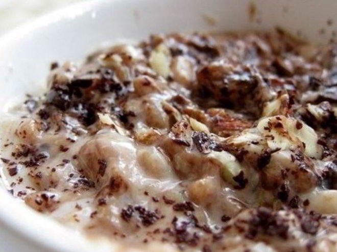 Рецепт шоколадного ризотто