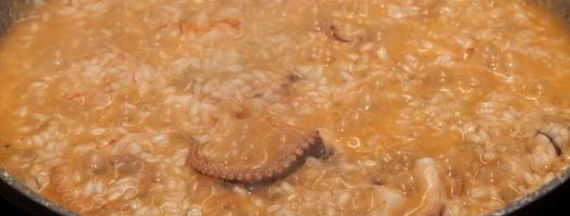 томатное ризотто с морепродуктами. Шаг 14