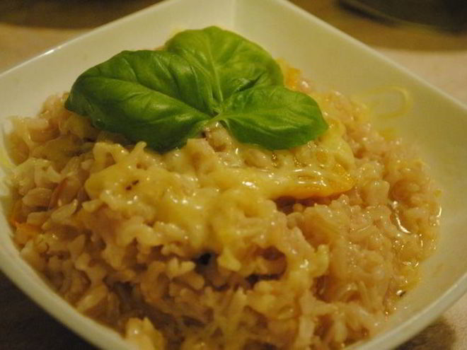 Рецепт тыквенного ризотто