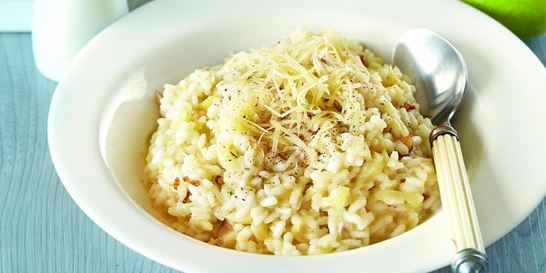 Яблочное ризотто