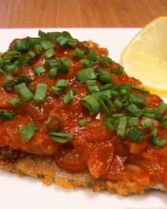 Дорада с сальсой