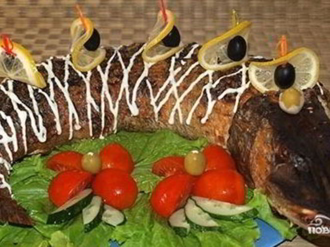 Рецепт фаршированной щуки в духовке