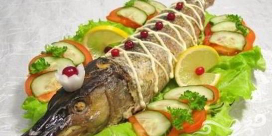 Фаршированная щука