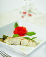 Филе палтуса, запеченное в духовке