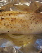 Филе рыбы в фольге в духовке