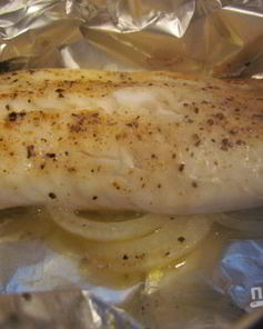 Филе рыбы в фольге в духовке