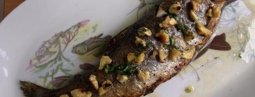 форель с орешками и вином. Шаг 8