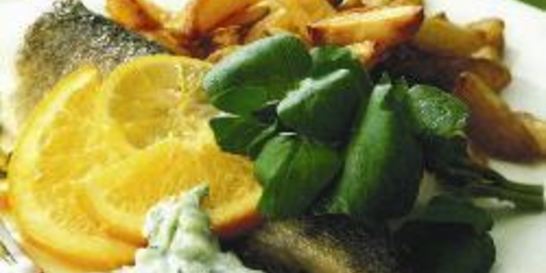 Форель в фольге с запеченным картофелем