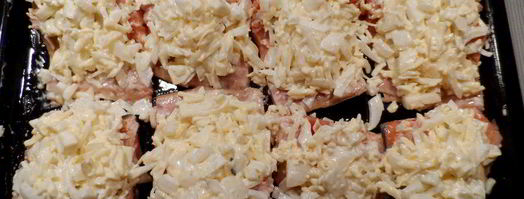 горбуша под сырно-луковой корочкой. Шаг 5