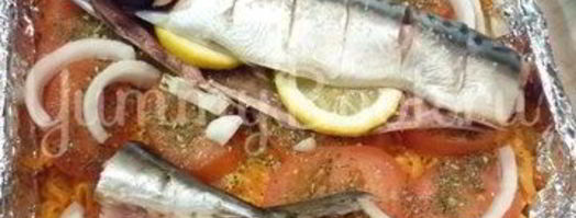 изумительная скумбрия по-королевски. Шаг 26