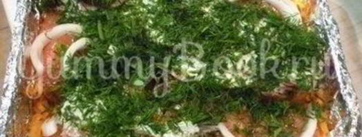 изумительная скумбрия по-королевски. Шаг 28