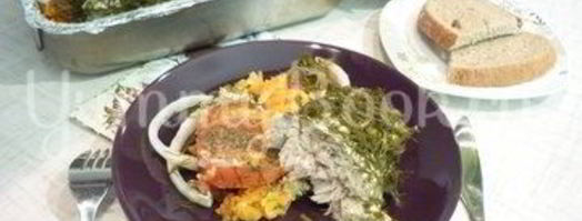 изумительная скумбрия по-королевски. Шаг 31