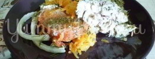 изумительная скумбрия по-королевски. Шаг 34