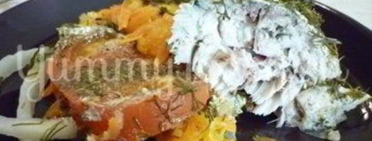 изумительная скумбрия по-королевски. Шаг 35