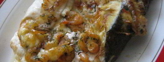 камбала, фаршированная креветками. Шаг 7