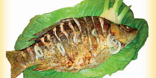 Карп запеченный