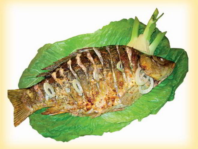 Рецепт карпа запеченного