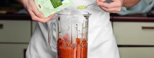 креветки и треска с соусом ромеско. Шаг 4