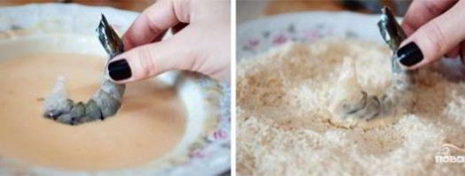 креветки с пармезаном. Шаг 3