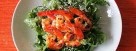 креветки с руколой. Шаг 3