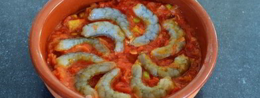 креветки саганаки. Шаг 14