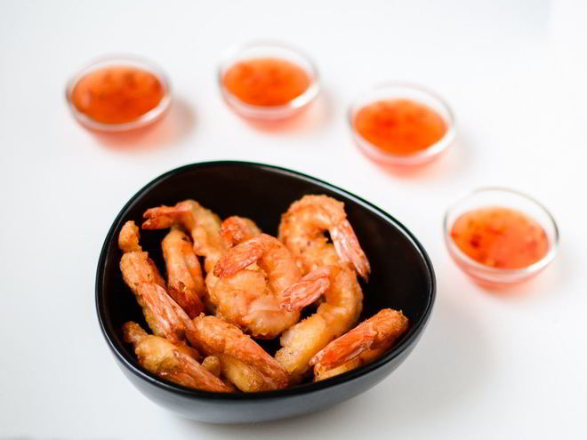 Рецепт креветок в темпуре