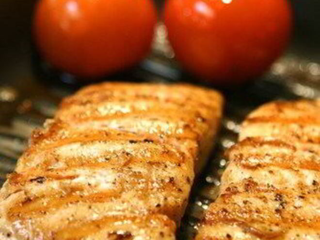 Рецепт лосося на гриле в коричневом сахаре