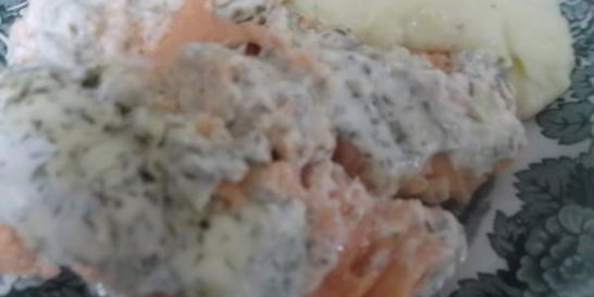 Лосось в духовке